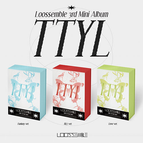 Loossemble - TTYL 3RD MINI ALBUM PHOTOBOOK SET - COKODIVE