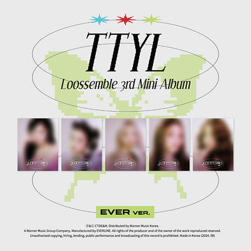 루셈블 Loossemble - TTYL 3RD MINI ALBUM EVER MUSIC ALBUM VER SET (세트/5종)